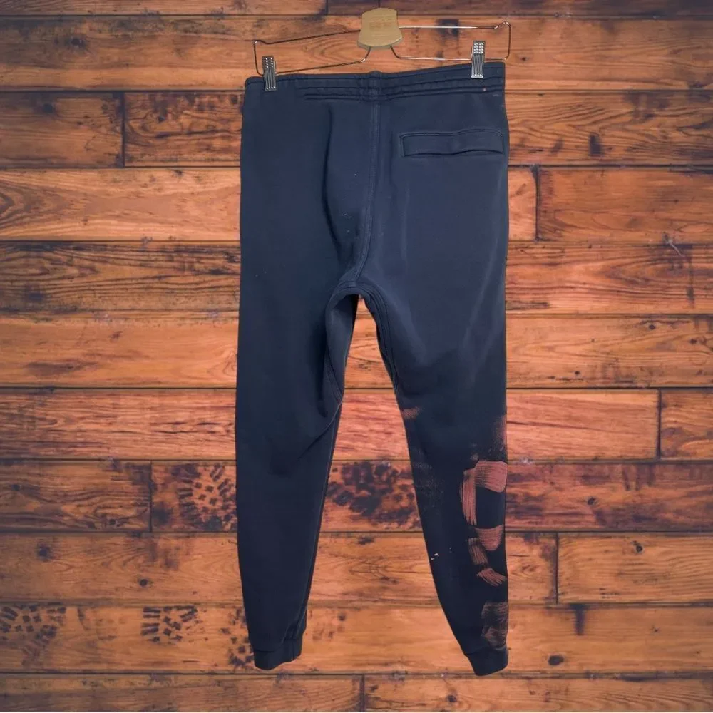 5 for $25🔥Nike Navy Bleach Dyed Sweatpants Small‎